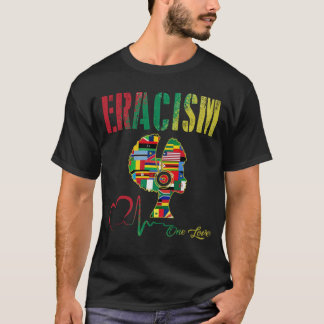 エラシズムの抗議トップ Tシャツ