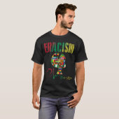 エラシズムの抗議トップ Tシャツ (正面フル)