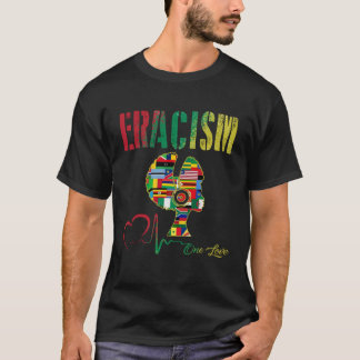 エラシズムの抗議トップ Tシャツ