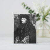 エラスムスポートレート ポストカード (スタンド正面)