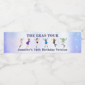 エラス・ツアー誕生日パーティー ペットボトルラベル (シングルラベル)