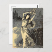 エラビクトリアンジプシータンブリンガール ポストカード (正面/裏面)