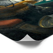 エラビクトリアンドッグ遊ズトランプのポーカーby Coolidge ポスター (角)