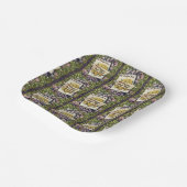 エラビクトリアンハッピーニューイヤー紙プレート ペーパープレート (傾斜あり)