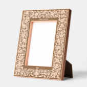 エラビクトリアンバラフローラ縁どつる植物 レーザー彫刻フレーム (左)