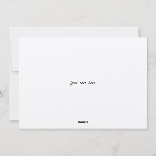 エラビクトリアンバードズネストイースターホリデーカード シーズンカード (裏面)