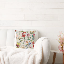 エラビクトリアンフローラ水彩創造Thro クッション