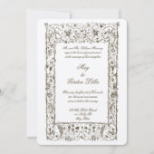 エラビクトリアンボ華美タニカル縁どズ 招待状 (正面)