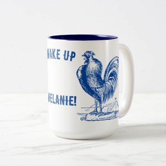 エラビクトリアンルースター&ファームハウス ツートーンマグカップ (正面右)