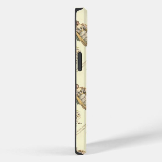 エラビクトリアンヴィンテージクリスマスカップル Case-Mate iPhoneケース (裏面 / 右)