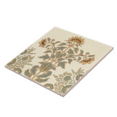 エラビクトリアンーアールヌーボーひまわり模様 タイル (側面)