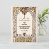 エラビクトリアンーアールヌーボーグレープビーバイアントンセダー 招待状 (スタンド正面)