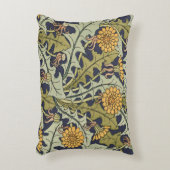 エラビクトリアンーアールヌーボータンデリオン花柄 アクセントクッション (正面(垂直))