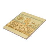 エラビクトリアンーアールヌーボーフローラ巻表紙 タイル (側面)