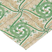 エラビクトリアンーアールヌーボー四トカゲ模様 テーブルクロス (アングル)