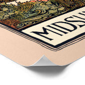 エラビクトリアンーアールヌーボー広告byルイ・ルヘッドのポスター ポスター (角)