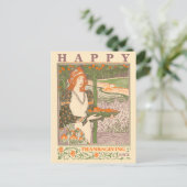 エラビクトリアンーアールヌーボー感謝祭 シーズンポストカード (スタンド正面)