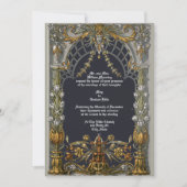 エラビクトリアンーアールヌーボー祭壇バイアントン・シーダー 招待状 (正面)
