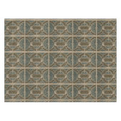 エラビクトリアンーアールヌーボー葉バイアントン・セダー テーブルクロス (正面(横))