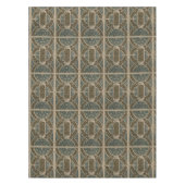 エラビクトリアンーアールヌーボー葉バイアントン・セダー テーブルクロス (正面)