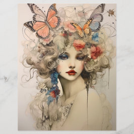 エラビクトリアンーエレガンススクラップブック紙