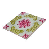 エラビクトリアンークラシックフローラ装飾 タイル (側面)