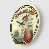 エラビクトリアンーソープアドバイジャン・ド・パレオローグ ラージ壁時計 (傾斜)