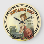 エラビクトリアンーソープアドバイジャン・ド・パレオローグ ラージ壁時計 (正面)