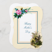 エラビクトリアンーネスト&フラワーマザーズデイカード (正面/裏面)