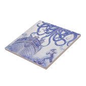 エラビクトリアンーファンタジーシータイルブルーとホワイト26A タイル (側面)