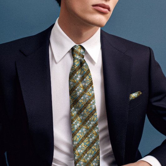  – エラビクトリアンーフローラスノーベリーメンズ ネクタイ