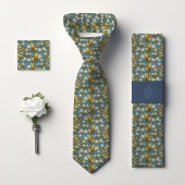  – エラビクトリアンーフローラスノーベリーメンズ ネクタイ