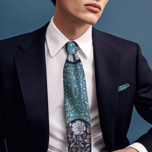 – エラビクトリアンーフローラバラスネークスノーベリーメンズ ネクタイ