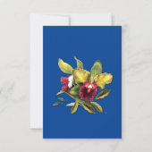 エラビクトリアンーフローラ水色 出欠カード (裏面)