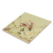 エラビクトリアンーローズブーケフリーズパターン タイル (側面)