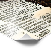 エラビクトリアンーヴィンテージピンクの花を持つ女性 フォトプリント            (角)