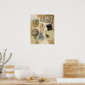 エラビクトリアンーヴィンテージロマンチックデザインポスター ポスター (キッチン)