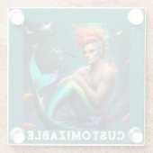 エラリメルマン ガラスコースター (裏面)