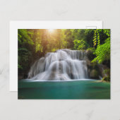 エラワンの滝 |カンジャナブリThailand ポストカード (正面/裏面)