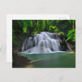 エラワンの滝 |カンチャナブリ，タイ ポストカード (正面/裏面)