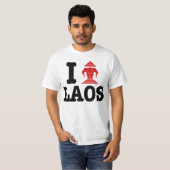 エラワン (愛) ラオス Tシャツ (正面フル)
