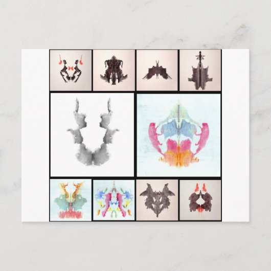 エラーすべてカラー9 ポストカード (正面)