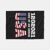 エラーについてバイデン氏・ハリスの就任式1202021 1月 フリースブランケット (正面(横))