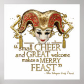 エラーのコメディ饗宴引用文(金ゴールド版) ポスター (正面)