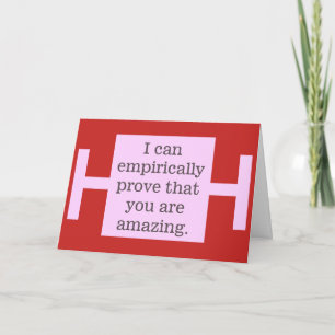 エラーのマージン – おもしろい Nerdy Valentine Card シーズンカード