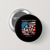 エラーの終了2025年1月20日大統領就任式 缶バッジ (正面&裏面)