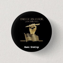 エラーの終了2025年1月20日 缶バッジ