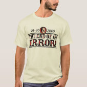 エラーの終了 Tシャツ (正面)