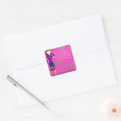 エラーズダロス症候群認識度ページのシール スクエアシール (封筒)