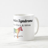 エラーズダロス症候群認識度マグカップ コーヒーマグカップ (正面右)